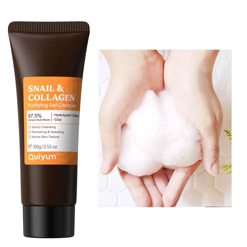 Snail Cream Gel - غسول وجه بالكولاجين المستخلص من الحلزون،