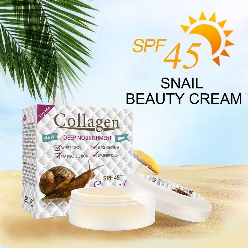 Snail Cream Gel - كريم وجه فاخر بخلاصة الحلزون والكولاجين