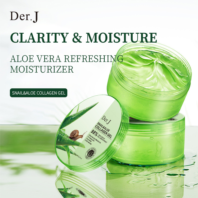 Snail Cream Gel - 300 جرام الحلزون الألوة الكولاجين جل