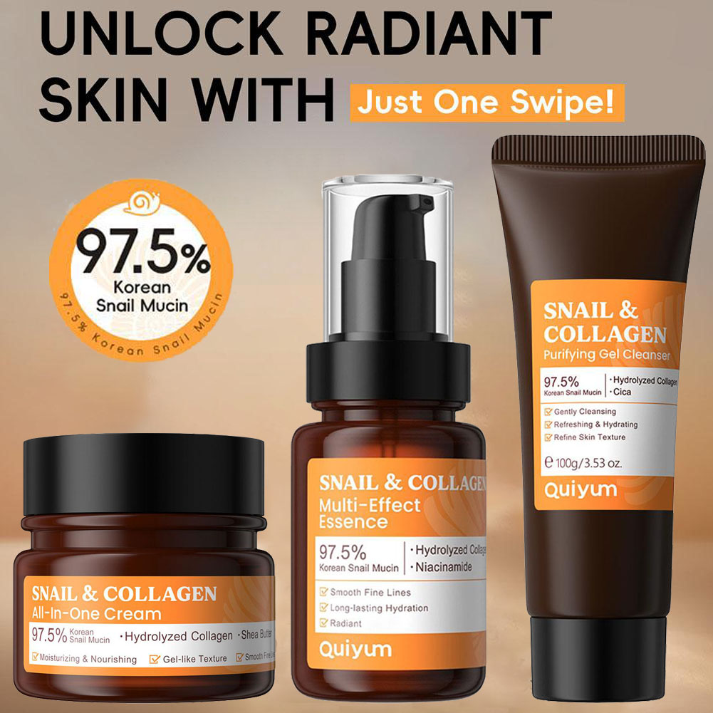 Snail Cream Gel - جل منظف متعدد التأثيرات بمخاط الحلزون