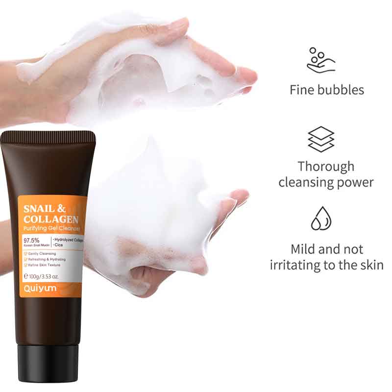 غسول وجه بالكولاجين المستخلص م - مراجعة Snail Cream Gel وسعره
