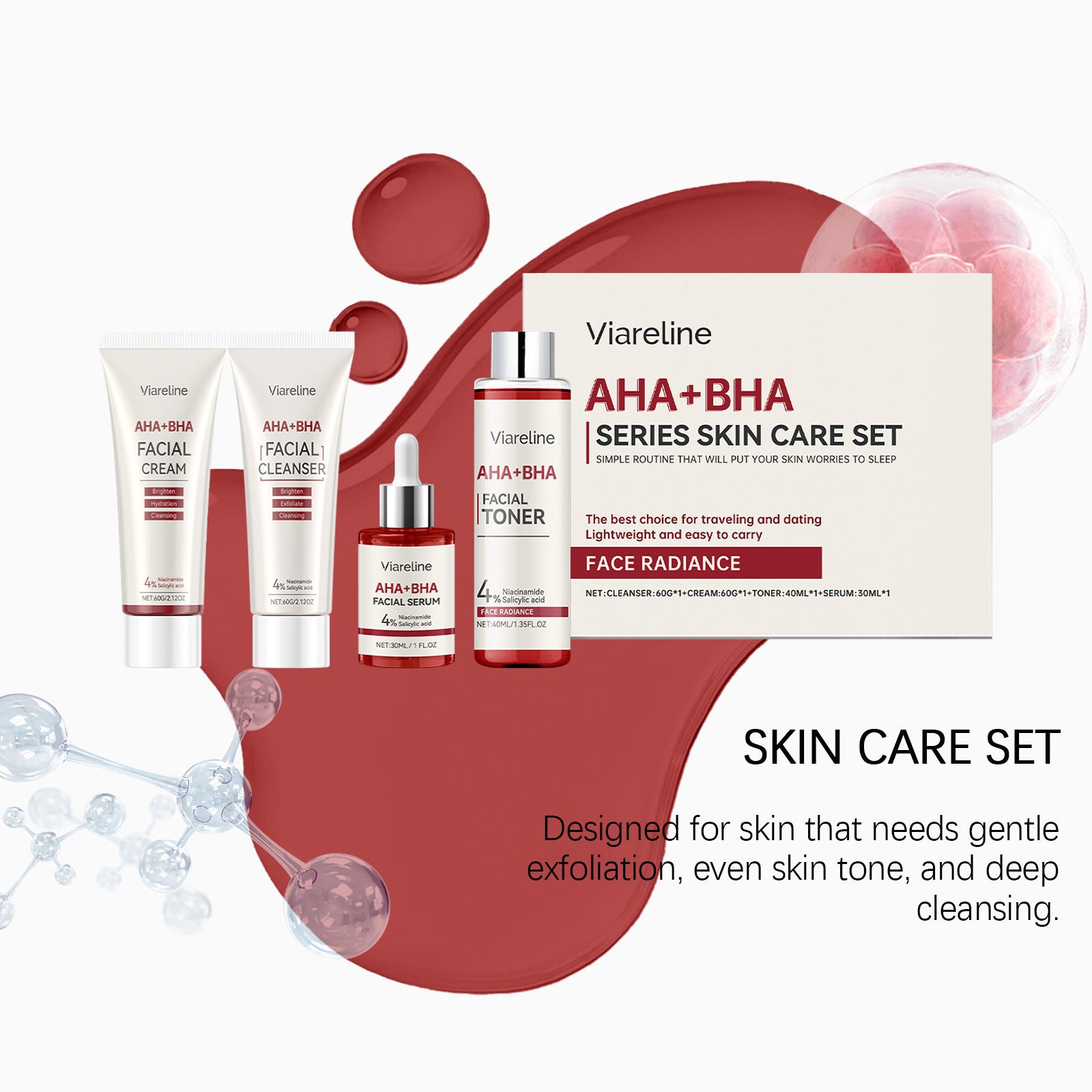 مجموعة العناية بالبشرة بحمض ال - مراجعة Salicylic Acid Cleanser وسعره
