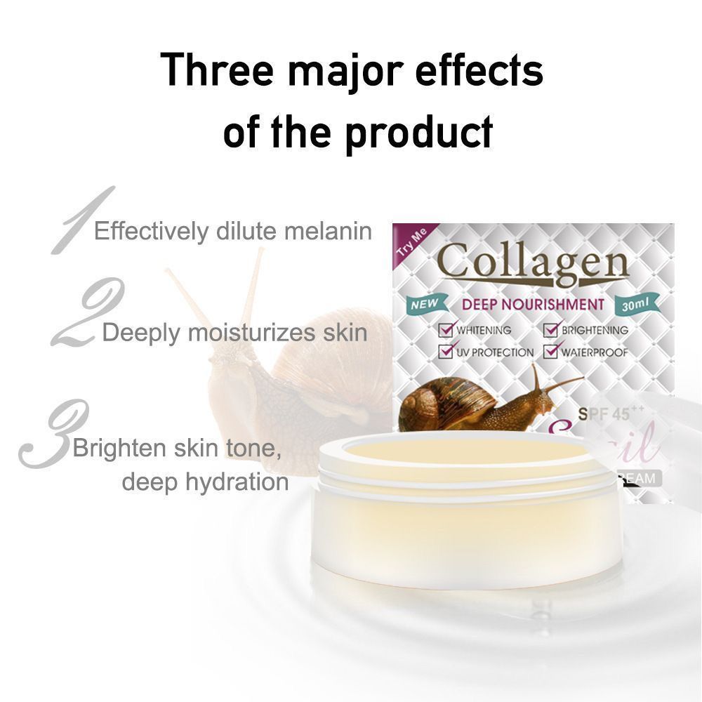 كريم تجميل الكولاجين من الحلزو - مراجعة Snail Cream Gel وسعره