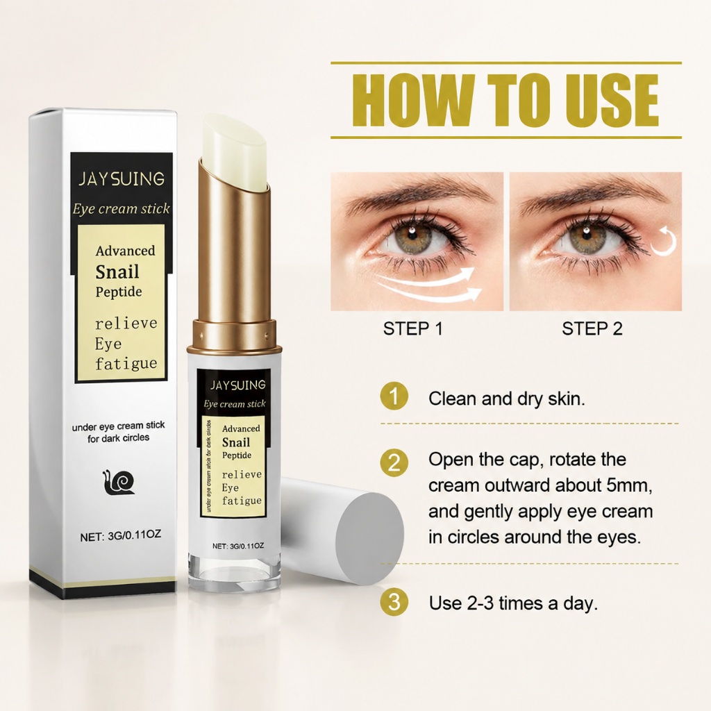 كريم العين من سنايل آي كريم ست - مراجعة Snail Cream Gel وسعره