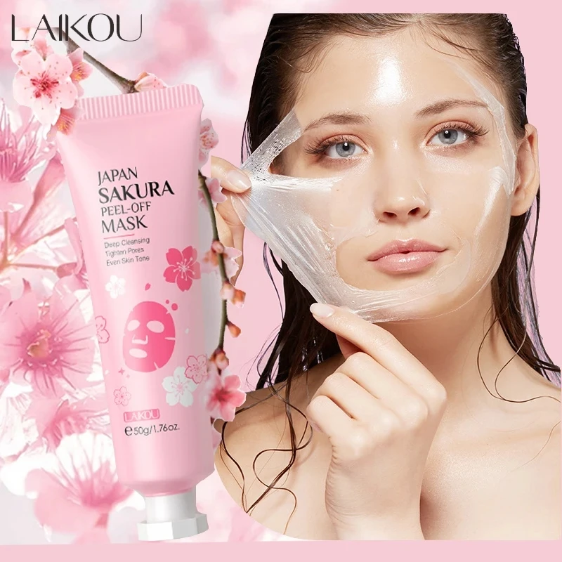 LAIKOU 24K الذهب ساكورا تقشير  - مراجعة Snail Cream Gel وسعره