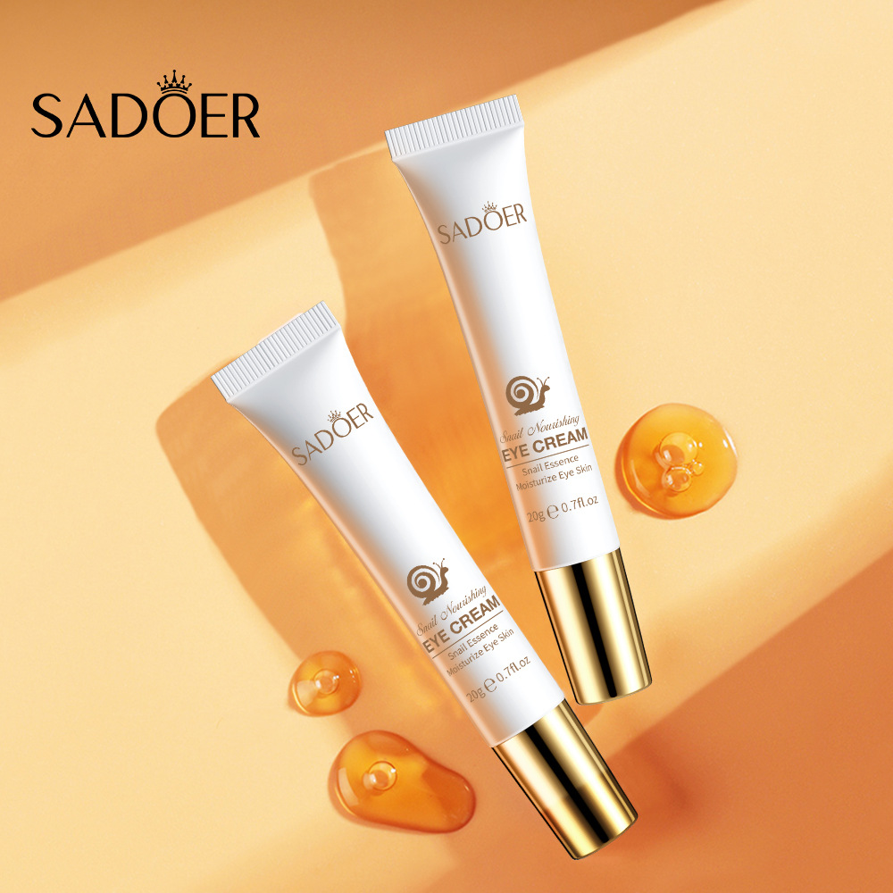 كريم إزالة حقيبة العين الفورية - مراجعة Snail Cream Gel وسعره