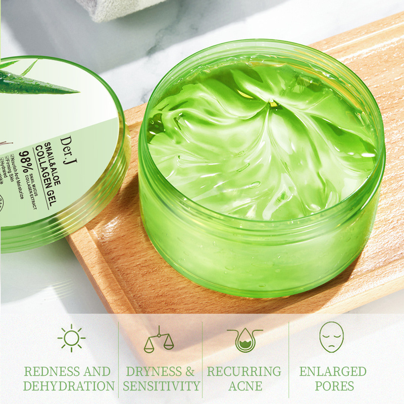 300 جرام الحلزون الألوة الكولا - مراجعة Snail Cream Gel وسعره