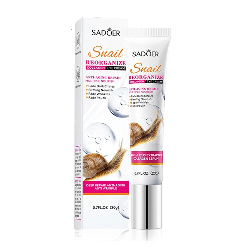 SAODER الحلزون الكولاجين كريم  - مراجعة Snail Cream Gel وسعره