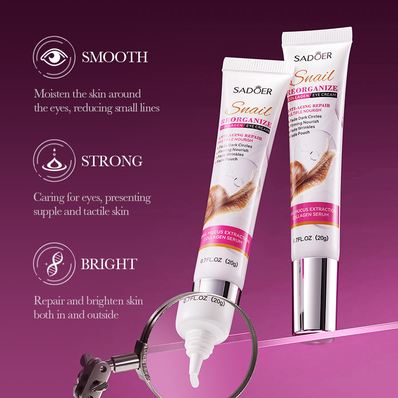 SAODER الحلزون الكولاجين كريم  - مراجعة Snail Cream Gel وسعره